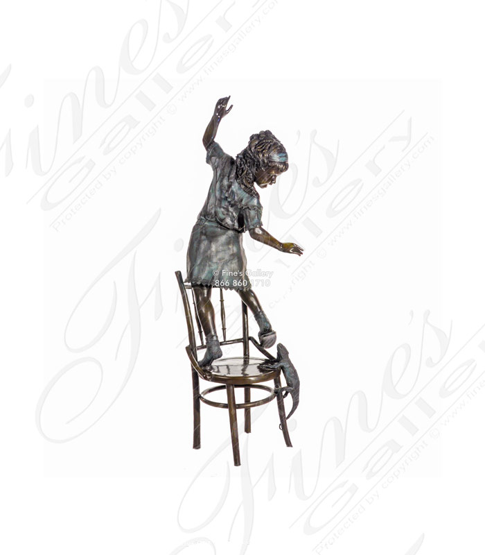 Bronze Statues  - Caught By Surprise - BS-134
