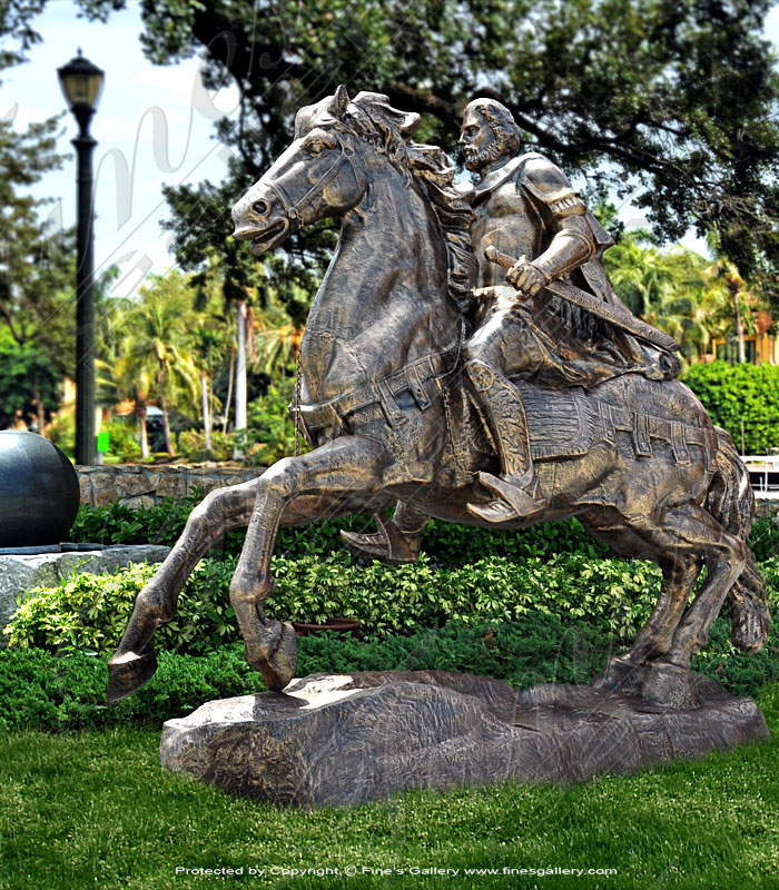 Bronze Statues  - Cast Iron Statue - BS-1350