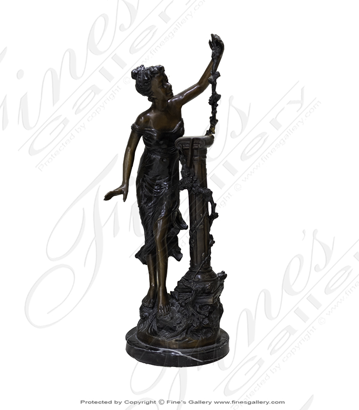 Bronze Statues  - Bronze Female Statue - BS-1370