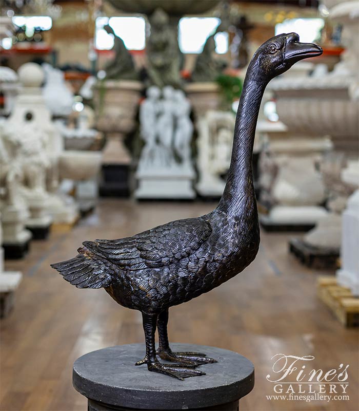 Bronze Statue Goose