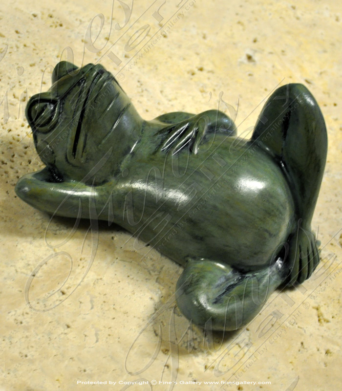 Bronze Frog Statue