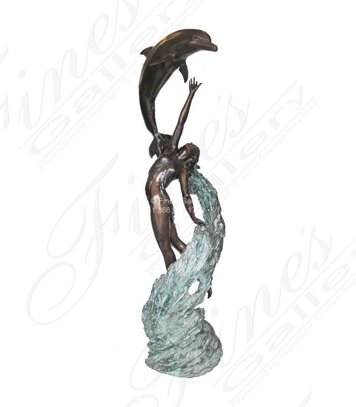 Bronze Statues  - Dazzling Dolphin - BS-1608