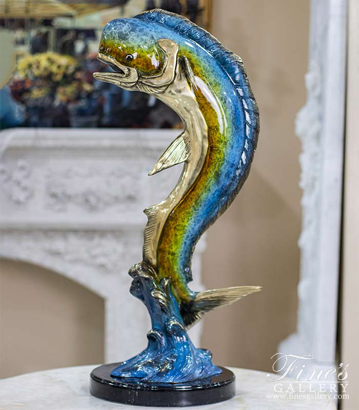 Search Result For Bronze Statues  - 31 Inch Bronze Mahi Mahi - BS-1654