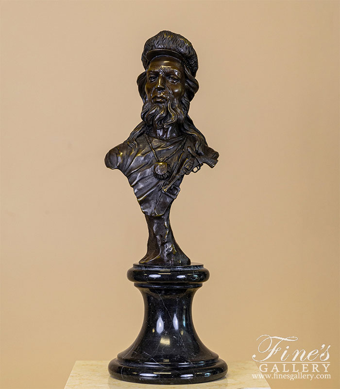 Bronze Statues  - 'Western Bust' - BS-1747