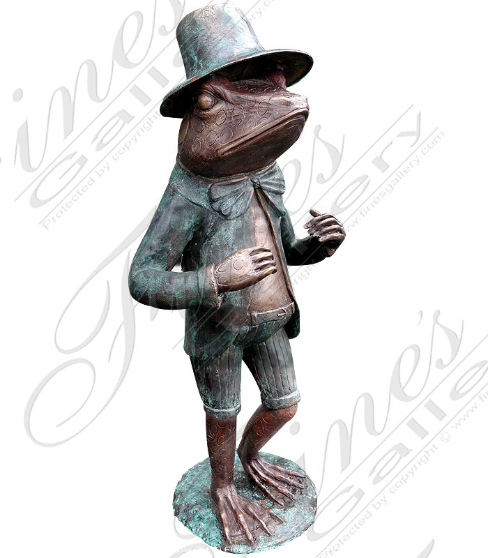 Bronze Statues  - Peter Frogbottom - BS-249