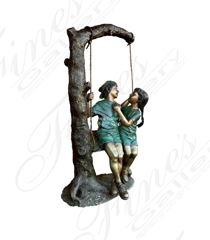 Bronze Statues  - The Swing - BS-297