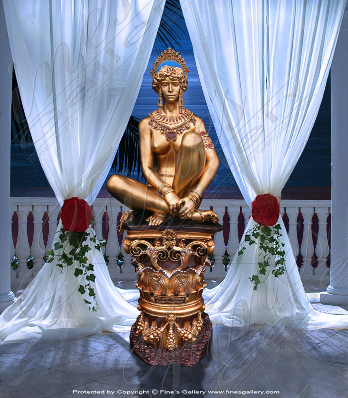 Search Result For Bronze Statues  - Persian Princess - BS-456