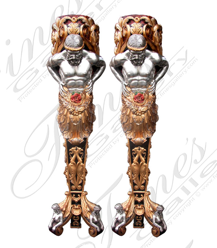 Search Result For Bronze Statues  - Bronze Leopard Pair Statue - BS-1334