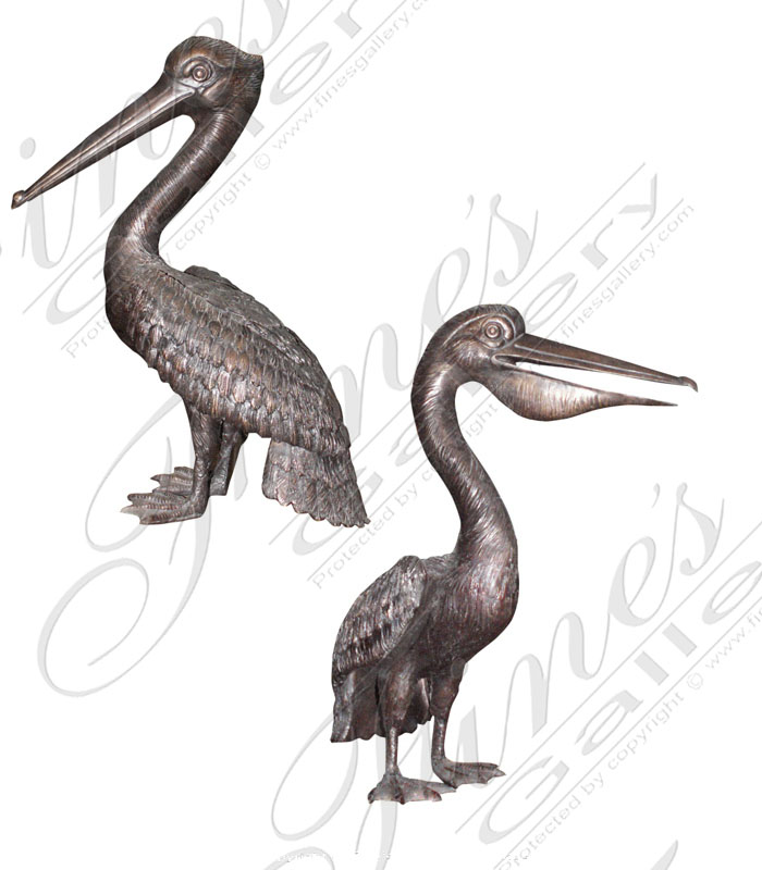 Search Result For Bronze Fountains  - The Three Herons - BF-506