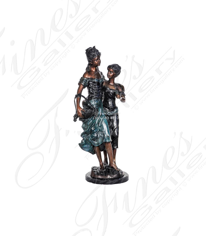 Bronze Statues  - Bronze Sisters Statue - BS-739