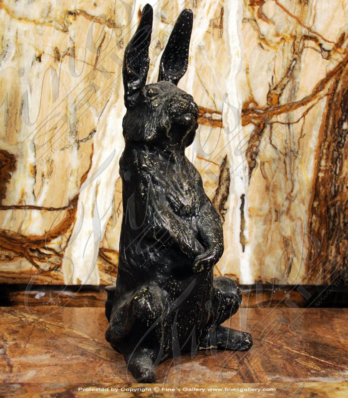 Bronze Statues  - Bronze Rabbit Statue - BS-832