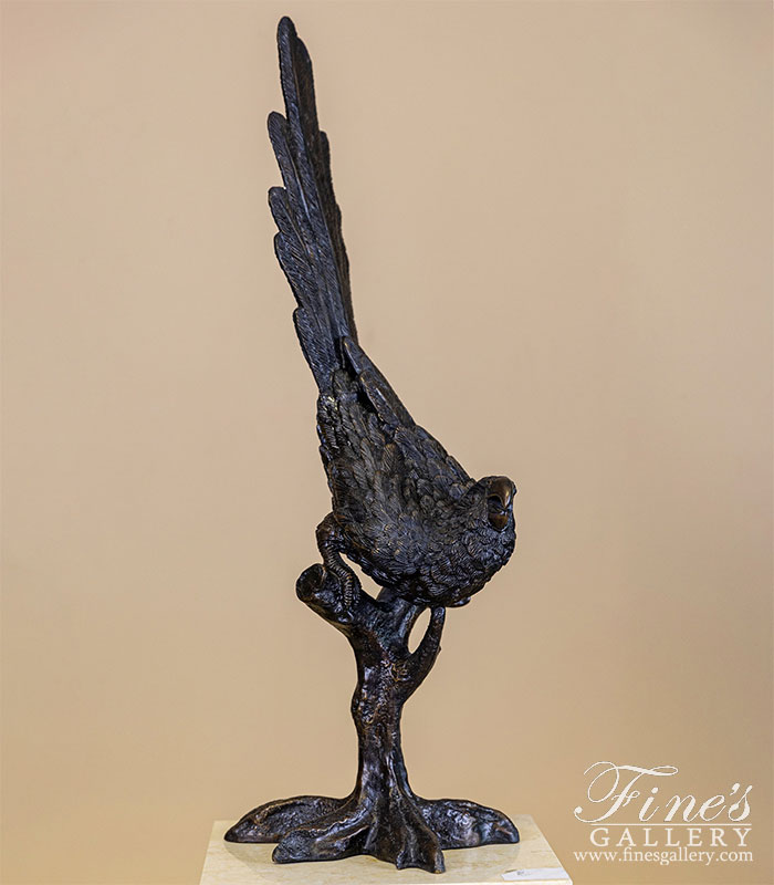 Bronze Statues  - Bronze Parrot Statue - BS-851