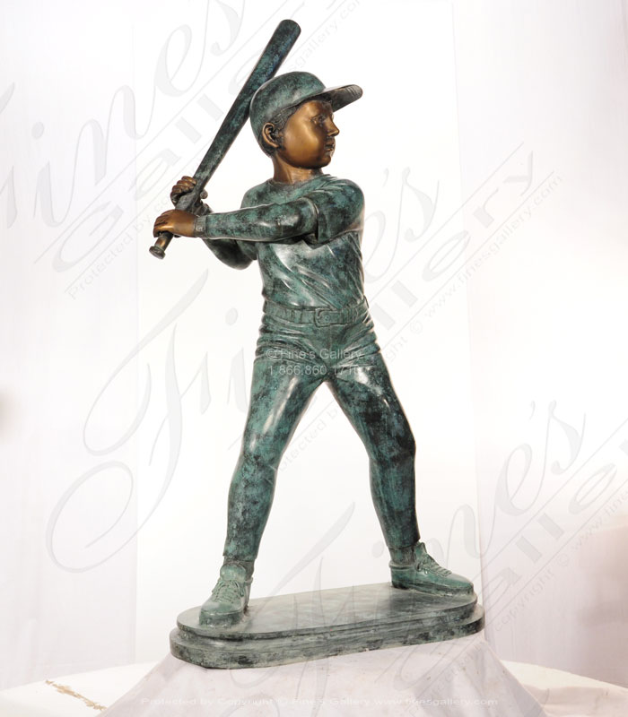 Bronze Statues  - Batter Up! - BS-875