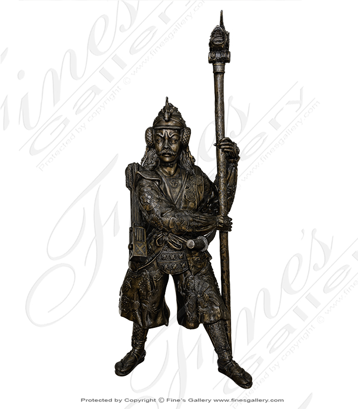 Search Result For Bronze Statues  - Bronze Asian Warrior - BS-885