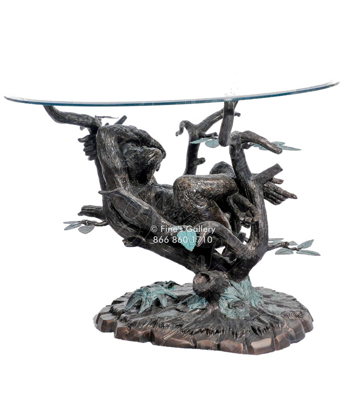 Bronze Tables  - Bronze Forrest Or Tree Table - BT-106