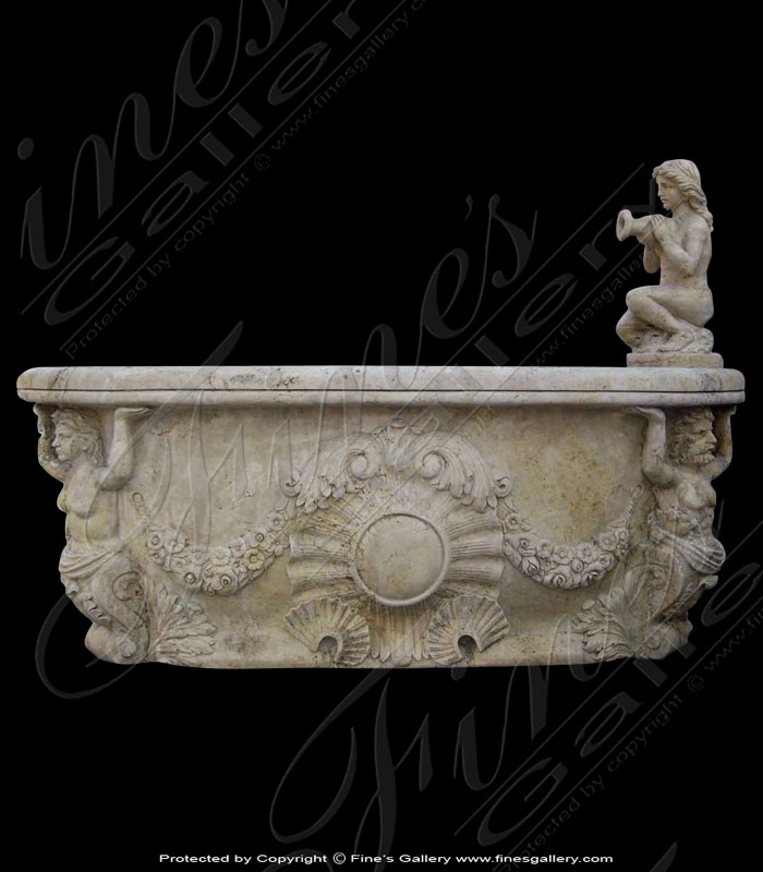 Marble Kitchen and Baths  - Mythical Maiden Bath - KB-043