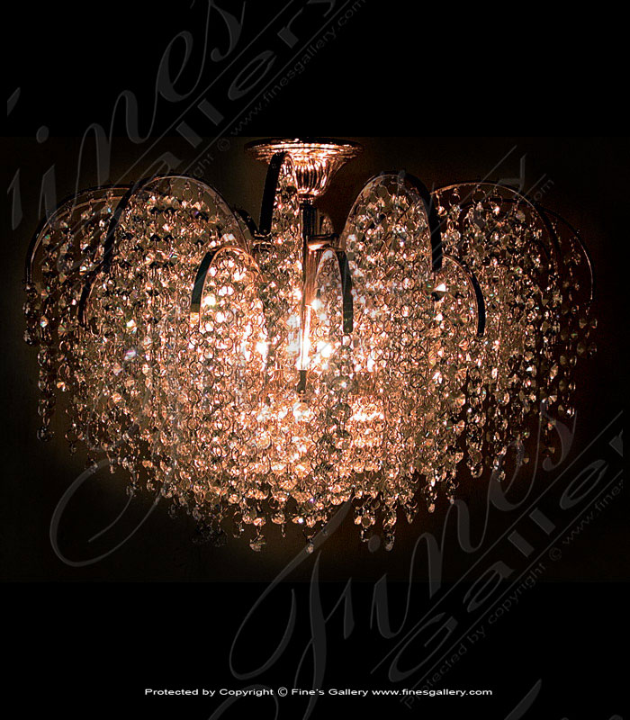 Lighting Chandeliers  - Arch Style Crystal Chandelier - LC-102