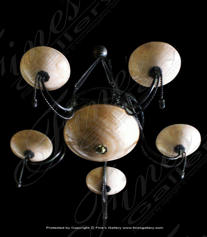 Lighting Chandeliers  - Onyx Lighting Chandelier - LC-156