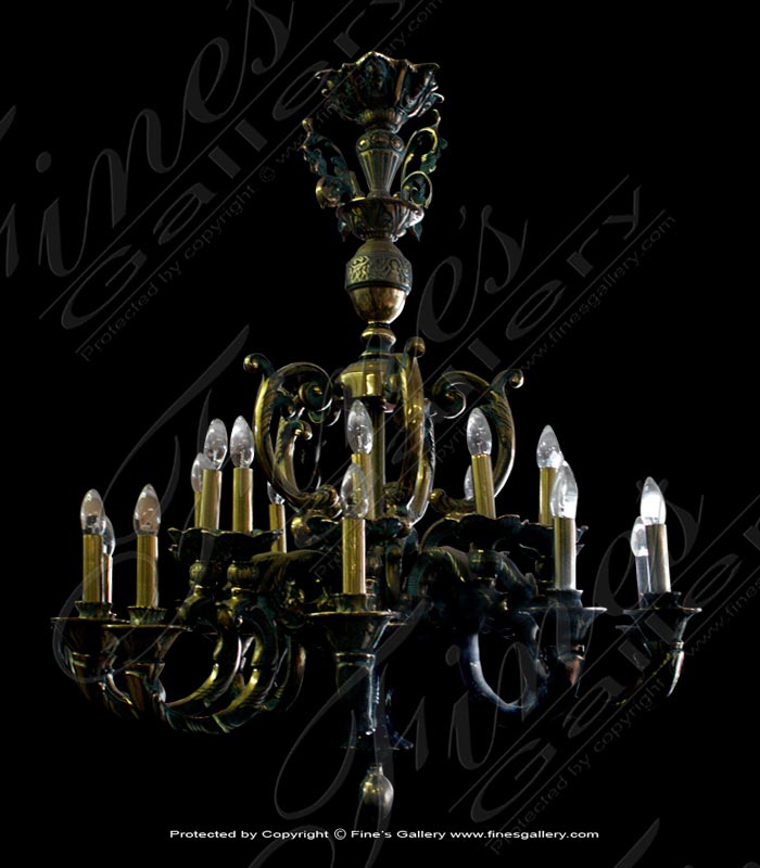 Elegant Candlestick Chandelier