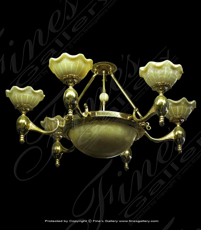 Lighting Chandeliers  - Elegant Onyx Chandelier - LC-160