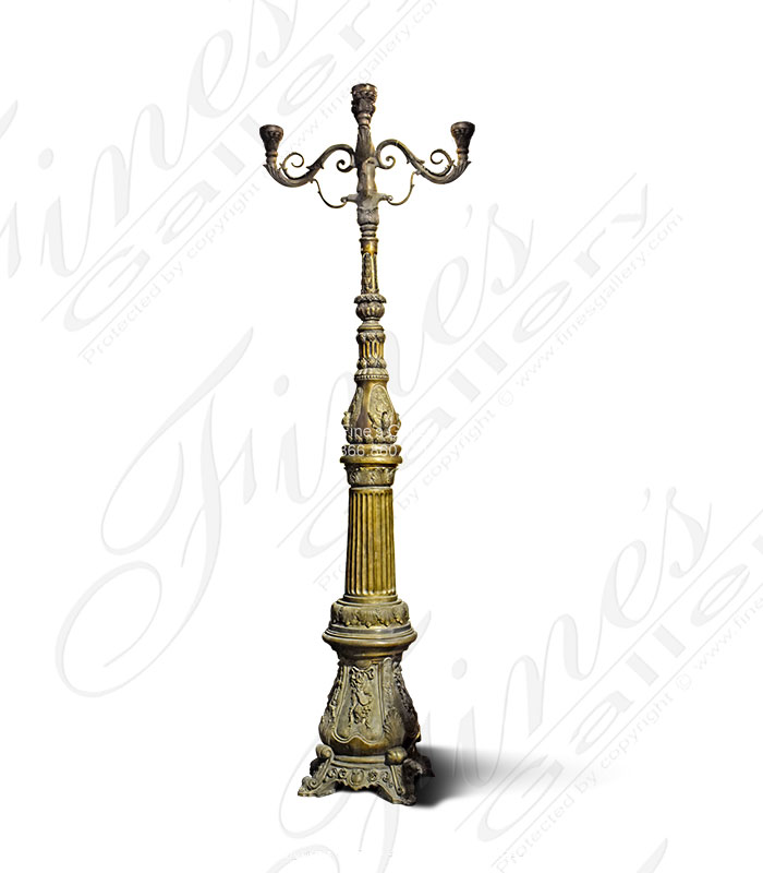 Bronze Lamp Post 