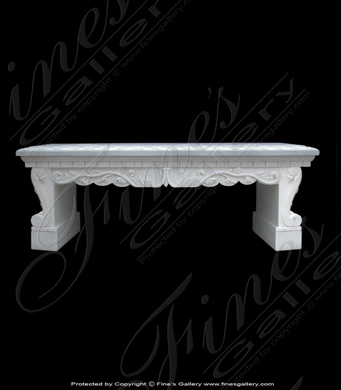 Marble Benches  - English Garden - MBE-112