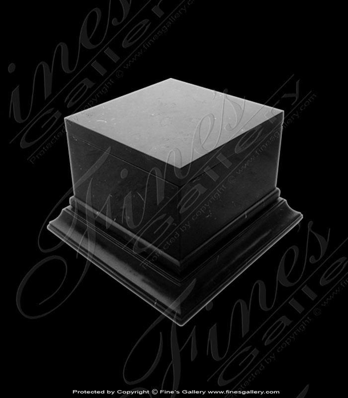 Marble Bases  - Black Marble Base - MBS-032