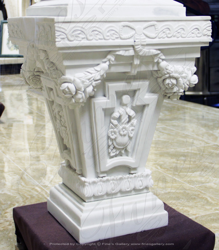 Marble Bases  - Statuary Marble Base - MBS-069