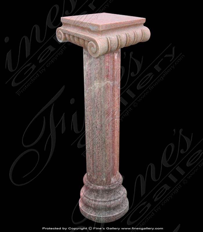 Marble Bases  - Rosetta Marble Base - MBS-088