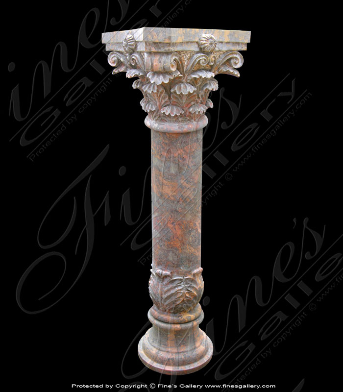 Marble Bases  - Multicolor Marble Base - MBS-090