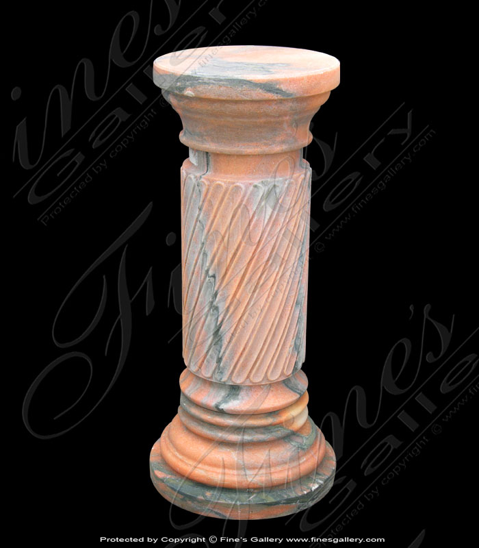 Marble Bases  - Rosetta Marble Base - MBS-096
