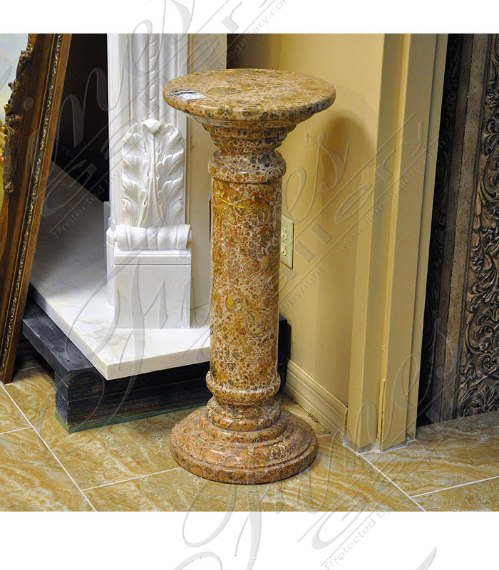 Marble Bases  - Lavish Speckled Marble Base - MBS-105