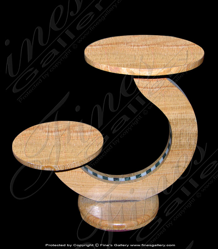 Marble Bases  - Multicolor Marble Base - MBS-111