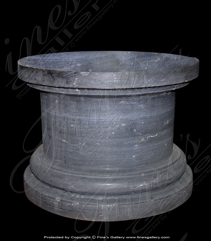 Marble Bases  - Black Marble Base - MBS-114