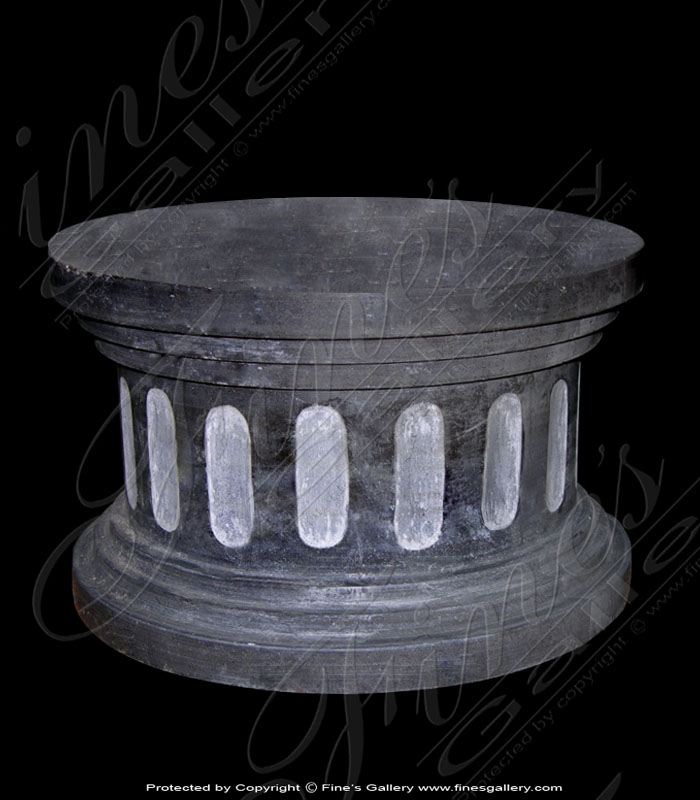 Marble Bases  - Black Marble Base - MBS-115