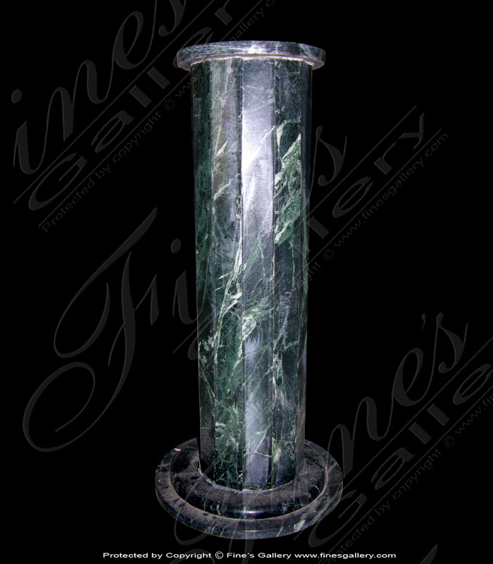 Marble Bases  - Dark Green Marble Base - MBS-120