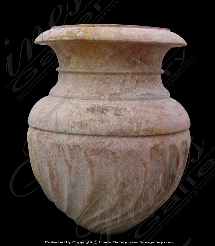 Marble Bases  - Vase Shaped Marble Base - MBS-123