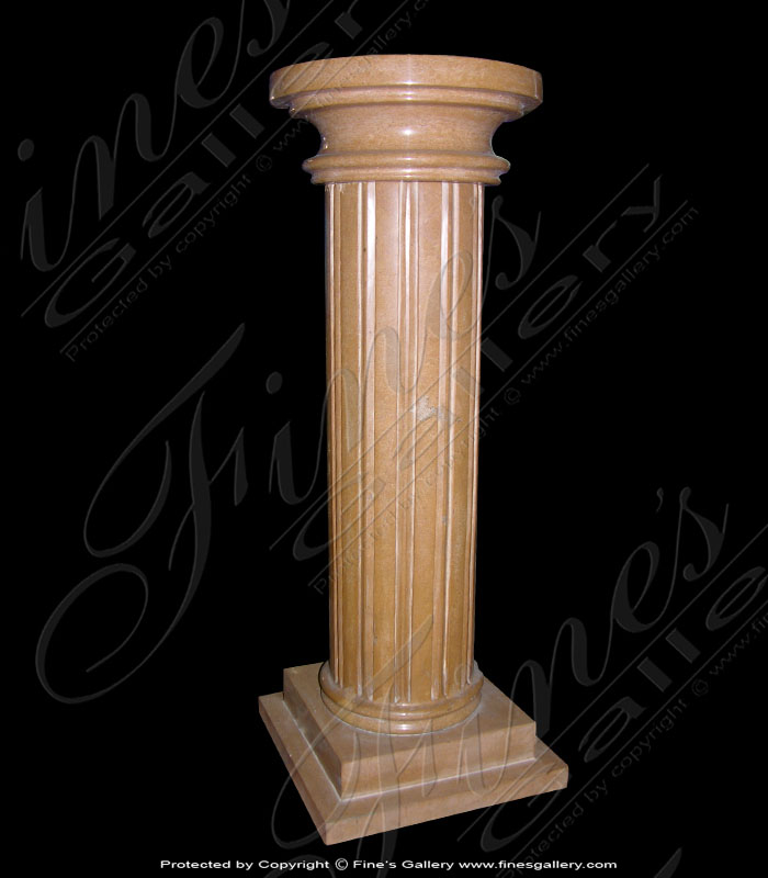 Marble Bases  - Brown Marble Base - MBS-127