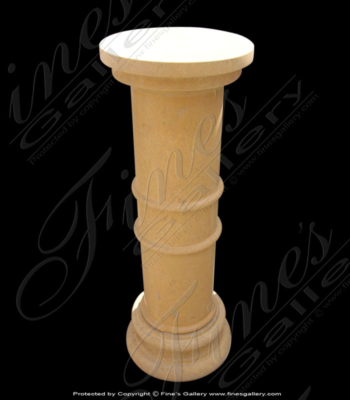 Marble Bases  - Golden Yellow Marble Base - MBS-129