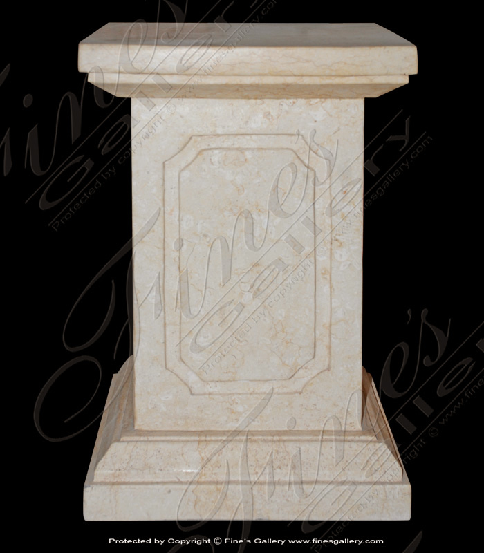 Marble Bases  - Elegant Square Marble Base - MBS-150