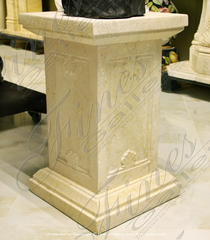 Marble Bases  - Rectangular Tan Mable Base - MBS-171