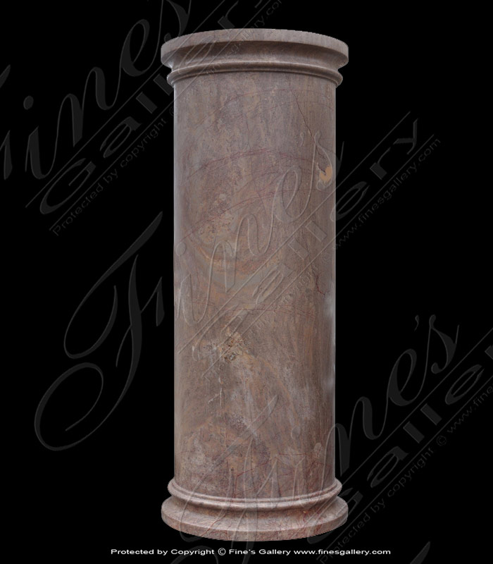 Marble Bases  - Breccia Marble Base - MBS-183
