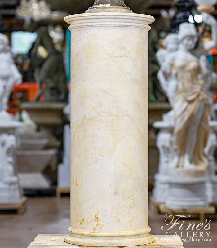 Marble Bases  - Cream Marble Base - MBS-185