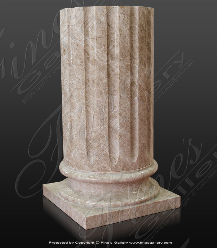 Marble Bases  - Cappucino Marble Base - MBS-244
