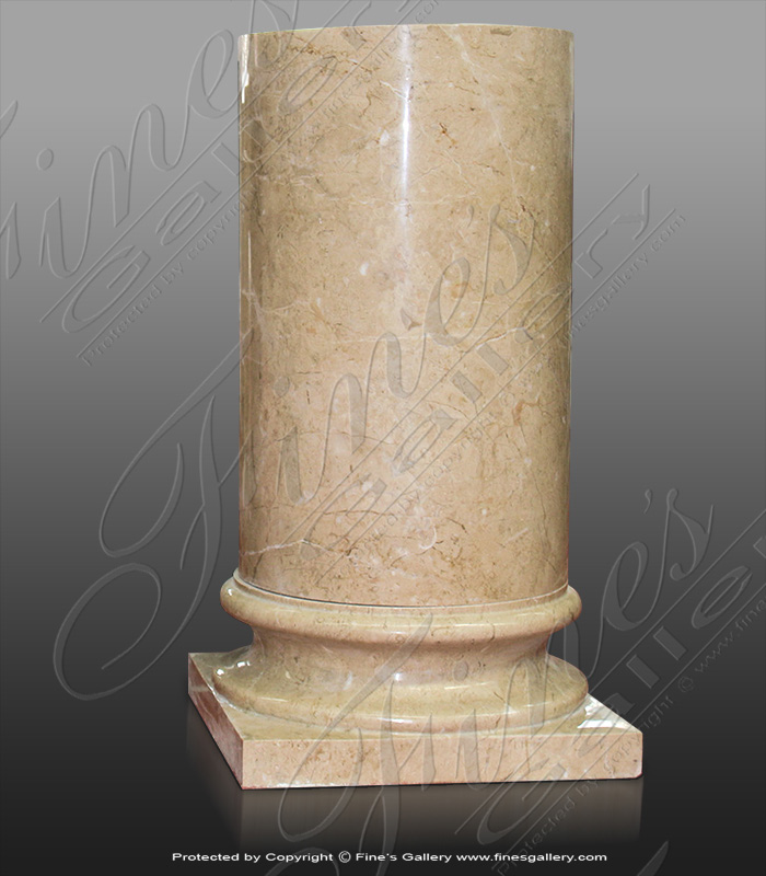 Marble Bases  - Royal Cream Marble Base - MBS-229