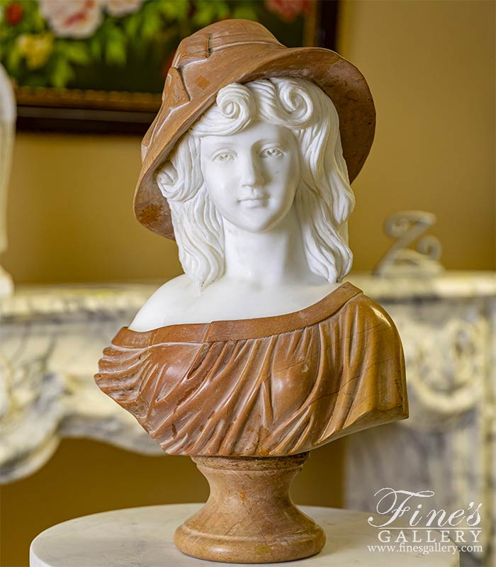 Marble Statues  - Victorian Era Bust - MBT-109