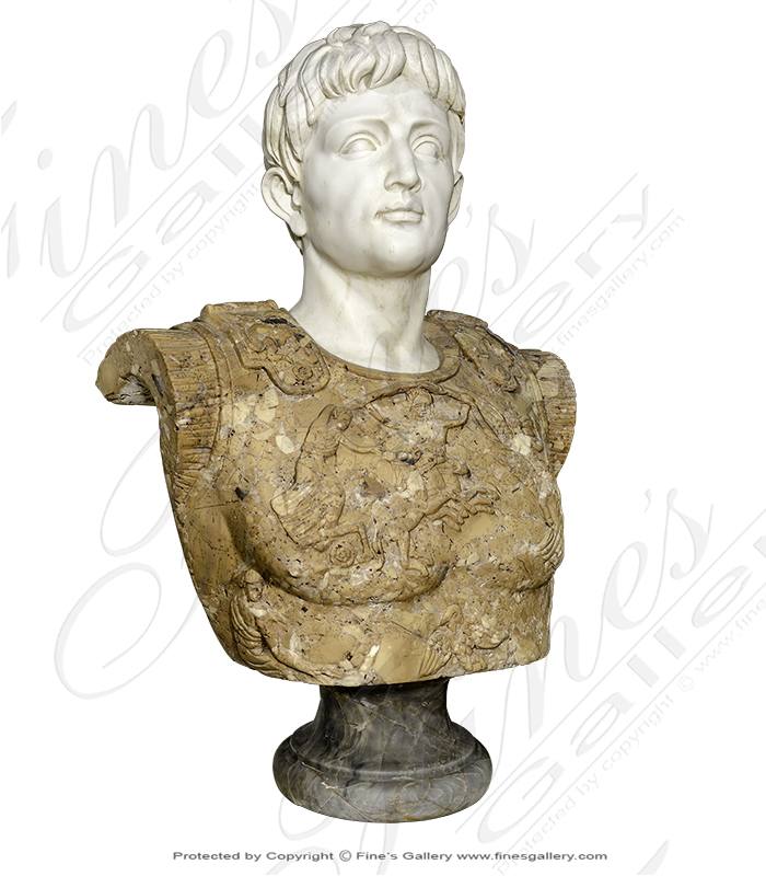 Caesar Augustus Marble Bust