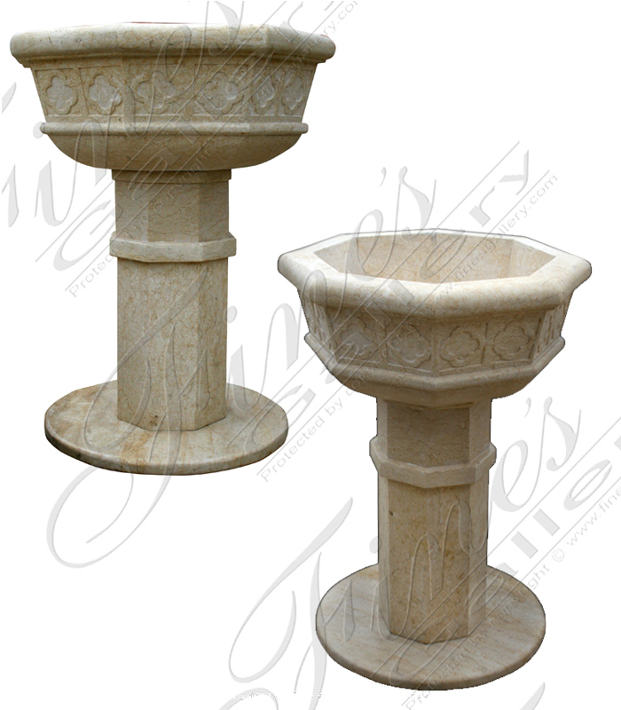 Marble Church Products  - Marble Baptismal Vessel  - MCH-003