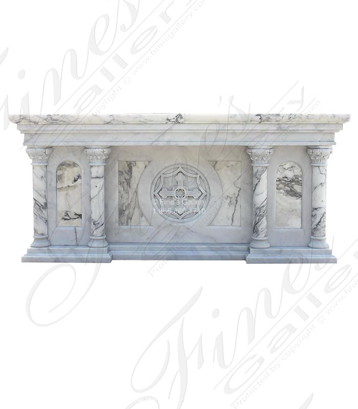 Marble Church Products  - Custom Marble Altar - MCH-2176