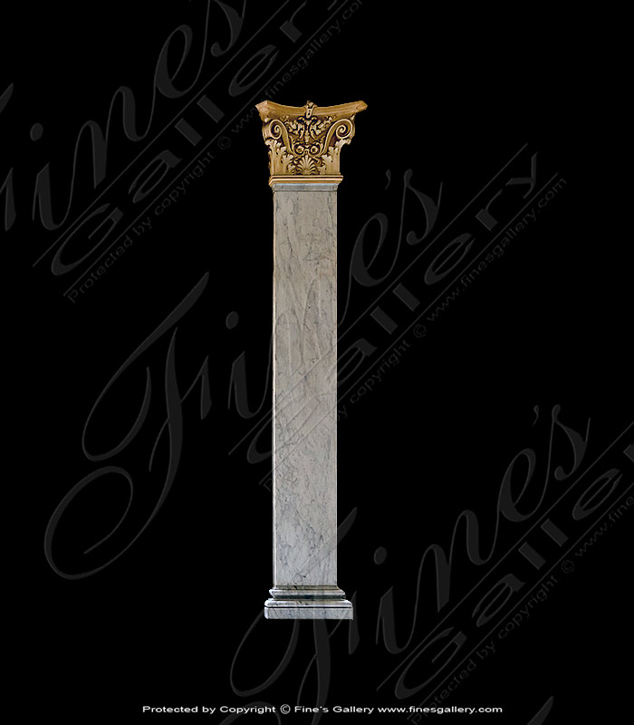 Marble Columns  - Marble Pilaster - MCOL-333